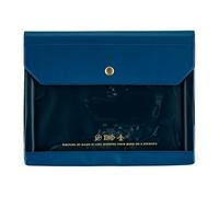 Hobonichi Techo Accessories - Alettone: Estuche para documentos tamaño A6 (azul marino)
