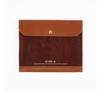 Hobonichi Techo Accessories - Alettone: marrón (estuche para documentos/se adapta a A5 HON)