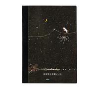 ほぼ日 Hobonichi Techo Accessories - Hiroko Kubota: cuaderno gráfico (A5) - Otra noche de bengalas de estrellas caídas