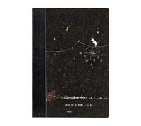 ほぼ日 Hobonichi Techo Accessories Hiroko Kubota: Graph Notebook (A6) - Another night of falling star sparklers
