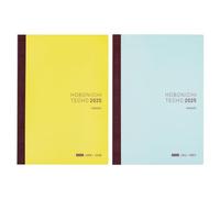 Hobonichi Techo - Libro para primos 2025 [japonés/A5/inicio de enero/lunes inicio/6 meses x 2 libros/planificador]