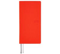 Hobonichi Techo Semanas 2025 MEGA [Inglés/Tamaño alto y delgado/Inicio de enero/Planificador] Colores: Chili Pepper