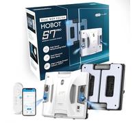 HOBOT S7 Pro Dual Mop Polish Hand Wiping Tec Robot de limpieza de ventanas, spray ultrasónico dual de 15 nm, succión de 4800 Pa, aplicación y control remoto, para vidrio enmarcado/sin marco, cualquier