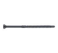Hobotec Eurotec Torx 10 - Tornillos autorroscantes para madera (3,2 x 40 mm, 500 unidades, acero inoxidable endurecido), color negro