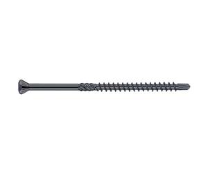 Hobotec Eurotec Torx 10 - Tornillos autorroscantes para madera (3,2 x 40 mm, 500 unidades, acero inoxidable endurecido), color negro