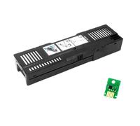 HOBXMFY Caja de Tanque de Mantenimiento con Chip Compatible con MC-32 para impresoras TC 20 TC-5200 TC-5200M TC-20(1 Tank and 1 Chip)