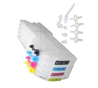 HOBXMFY Cartucho de Tinta Recargable vacío Compatible con LC38 LC61 LC67 LC980 LC11 LC16 LC65 LC990 LC1100 y DCP-145C 165C 185C 195C 197C Printers