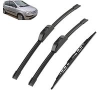 HOCAH Juego de Escobillas Limpiaparabrisas para Hyundai Getz 2002-2009 22in+14in+14in, Escobilla Coche Limpiaparabrisas Delantero, Fácil Instalación