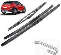 HOCAH Juego de Escobillas Limpiaparabrisas para Hyundai Kona 2017-2023 26in+16in+12in, Escobilla Coche Limpiaparabrisas Delantero, Fácil Instalación