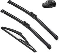 HOCAH Juego de Escobillas Limpiaparabrisas para Jeep Renegade 2015-2019 22in+20in+9in, Escobilla Coche Limpiaparabrisas Delantero, Fácil Instalación