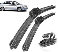 HOCAH Juego de Escobillas Limpiaparabrisas para Kia Cerato Sephia Spectra 2003-2008 24in+16in, Escobilla Coche Limpiaparabrisas Delantero, Fácil Instalación