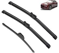 HOCAH Juego de Escobillas Limpiaparabrisas para Maserati Levante 2016-2020 26in+18in+13in, Escobilla Coche Limpiaparabrisas Delantero, Fácil Instalación