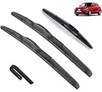 HOCAH Juego de Escobillas Limpiaparabrisas para Suzuki Swift 3rd A2L 2017-2022 20in+19in+10in, Escobilla Coche Limpiaparabrisas Delantero, Fácil Instalación