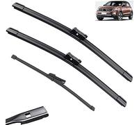 HOCAH Juego de Escobillas Limpiaparabrisas para VW T-Cross T Cross 2018-2023, Escobilla Coche Limpiaparabrisas Delantero, Fácil Instalación