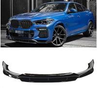 HOCAH Labio del Parachoques Delantero del Coche para BMW X6 G06 M Sport 2020-2022, difusor del alerón del Labio Kit de protección del Cuerpo del Divisor Inferior Accesorio