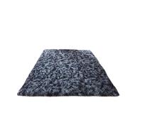 HOCEDO Alfombras Salón Pelo Largo 170 x 300 cm Absorción Acústica y Reducción de Ruido Alfombras Peludas Que No Se Desprenden, Gris Oscuro