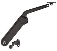 hochklappbeschlag Negro herraje puerta MAXI push-to-open - Bisagras Funktion modelo B 2,1 - 3,0Kg Conjunto Completo möbelbeschläge de gedotec - Modell D