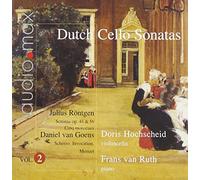 Hochscheid/Van Ruth - Dutch Sonatas for Violoncello and Piano Vol.2