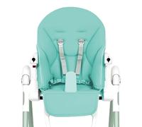 Hochstuhl Sitzkissen für Kinder - Weiches, Waschbares Polster fürr Hochstühle - Komfortable Sitzerhöhung mit Gurtöffnungen - Universal Kissen füor Kleinkinder & Babys