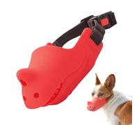 Hocico para perros de tamaño mediano - Guardia antimordedura y antiingestión, antimasticación transpirable bozal para animales | para caminar parque visita veterinario viaje jardín picnic camping