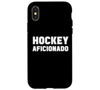 Hockey Aficionado Especialista Entrenador Amante Experto Jugador Cita Carcasa para iPhone X/XS