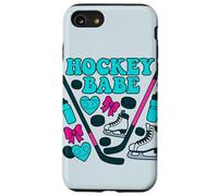 Hockey Babe Coquette - Patín de hielo y diseño de palo Carcasa para iPhone SE (2020) / 7 / 8