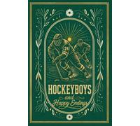 Hockey Boys and Happy Endings: A Blank Lined Notebook for Fans of Hockey Romance, Book Boyfriends, Cozy Reading Days, and Happily Ever Afters
