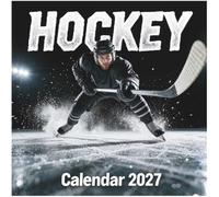 Hockey Calendar 2027: Experience the freeze-frame intensity of high-stakes action, capturing raw power, speed, and dedication daily