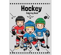 Hockey Coloring Book