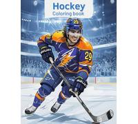 Hockey Coloring Book: Fun and Creative Pages for Hockey Lovers