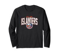 Hockey de la NHL con Logotipo Vintage de los New York Islanders Manga Larga