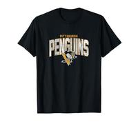 Hockey de la NHL con Logotipo Vintage de los Pittsburgh Penguins Camiseta