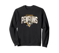 Hockey de la NHL con Logotipo Vintage de los Pittsburgh Penguins Sudadera