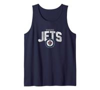Hockey de la NHL con Logotipo Vintage de los Winnipeg Jets Camiseta sin Mangas