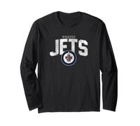 Hockey de la NHL con Logotipo Vintage de los Winnipeg Jets Manga Larga