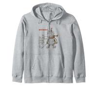 Hockey el único Lugar Donde ser revisado es Genial Sudadera con Capucha