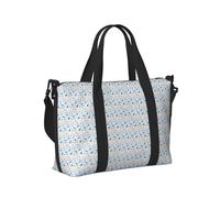 Hockey Elements - Bolsa de mano ligera con estampado creativo para mujeres y hombres, para llevar en el fin de semana, viajes, gimnasio