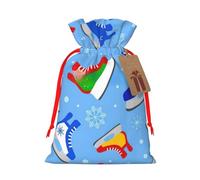 Hockey Elements - Bolsa de regalo con cordón para boda, fiesta, cumpleaños, bolsa de regalo única, bolsa de lona reutilizable, 1 pieza S