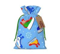 Hockey Elements - Bolsa de regalo con cordón para boda, fiesta, cumpleaños, bolsa de regalo única, bolsa de lona reutilizable, 1 pieza S