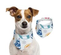 Hockey Elements - Bufanda para mascotas, diseño creativo, suave, cómodo, accesorio de vacaciones para Navidad, cálido y elegante regalo