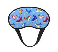 Hockey Elements - Funda para ojos con bloqueo de luz para adultos, niños, para viajes, uso diario, siesta, insomnio, camping