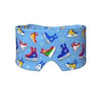Hockey Elements - Orejeras para dormir con estampado creativo, transpirable, ajustable, para yoga, viajes, mantiene el calor, sombreado
