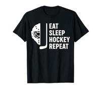 Hockey Goalie Player Funny For Kids Teens Adults Hockey Camiseta