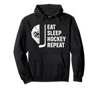Hockey Goalie Player Funny For Kids Teens Adults Hockey Sudadera con Capucha