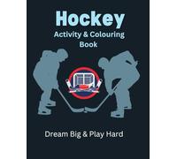 Hockey Journal & Coloring Book