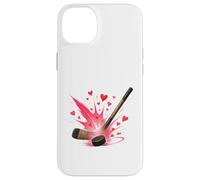 Hockey Love Heart Slap Shot Carcasa para iPhone 14 Plus