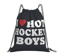 Hockey Me Encantan Los Chicos Guapos Del Hockey Mujer Hombre Bolsa De Gimnasio Impermeable Bolsa De Deporte Casual Mochilas Deportiva Para Fútbol Voleibol Playa