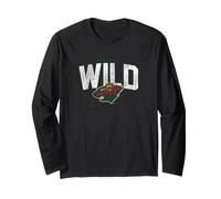 Hockey Minnesota Wild Vintage de la NHL Manga Larga