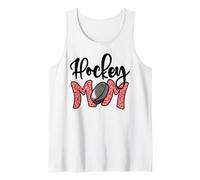 Hockey Mom Leopard Ice Hockey Mama, Mothers Day Hockey Mom Camiseta sin Mangas