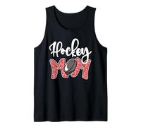 Hockey Mom, Leopard Ice Hockey Mama, Mothers Day Hockey Mom Camiseta sin Mangas